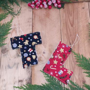 Lettera Addobbo per il Natale