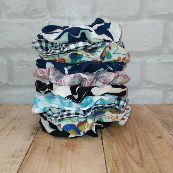 scrunchies di vari colori